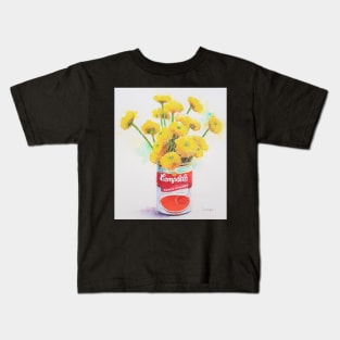 Yellow Flower Kids T-Shirt